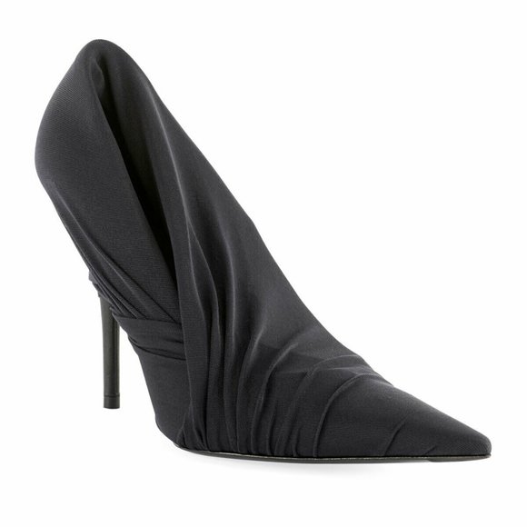 Balenciaga Drape Knit Jersey Pumps Shoes 36 - Picture 1 of 3